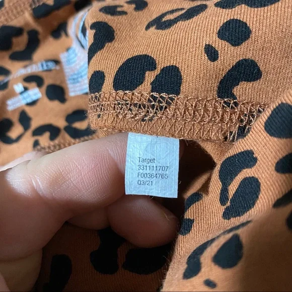 NWT Wild Fable Leopard Print Leggings M - Picture 4 of 4